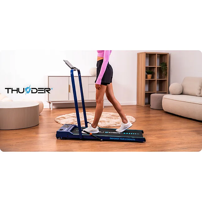 Беговая электрическая дорожка THUNDER VIVA-BLUE