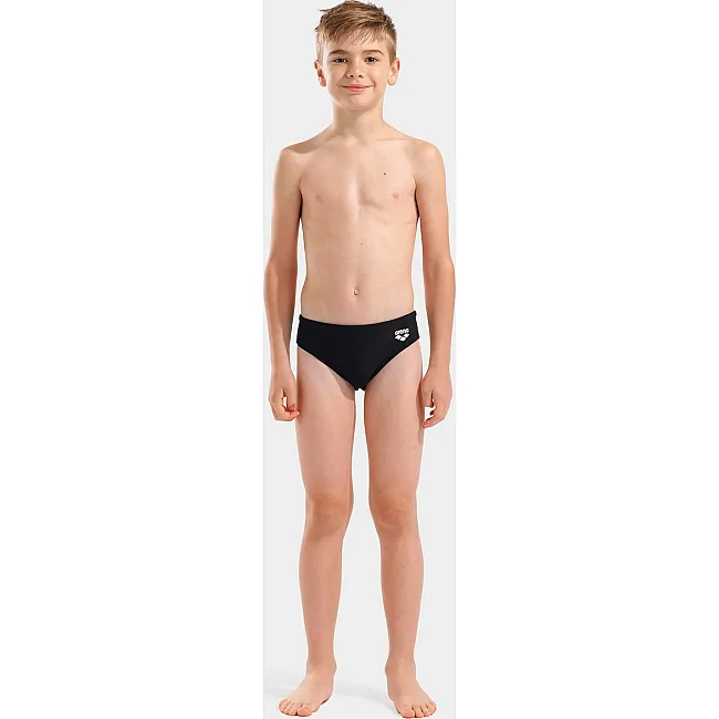 Плавки-слепые для мальчиков Arena SWIM BRIEFS SOLID черный, желтый (для детей)