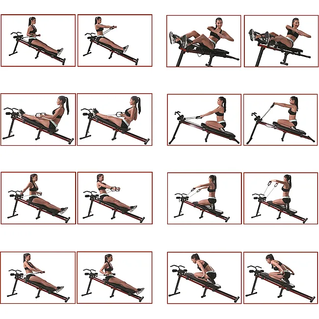 Скамейка для тренировок с тросами inSPORTline Omni-Fit