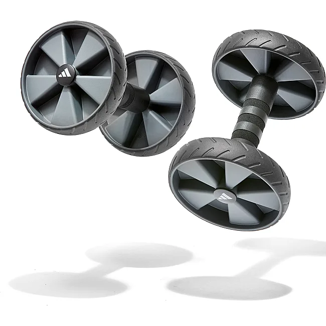 Ролики для пресса ADIDAS Core Rollers черный One Size