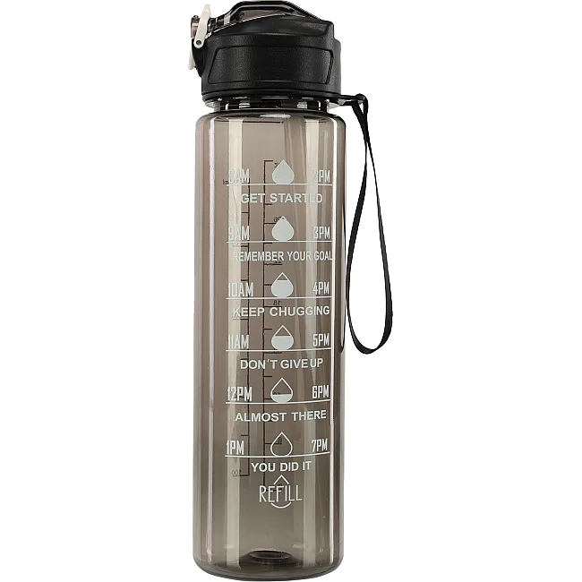 Спортивная бутылка для воды REFILL FI-311 750мл (Черный)