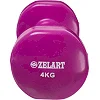 Гантели для фитнеса виниловые ZELART Beauty TA-5225-4 (Черный)