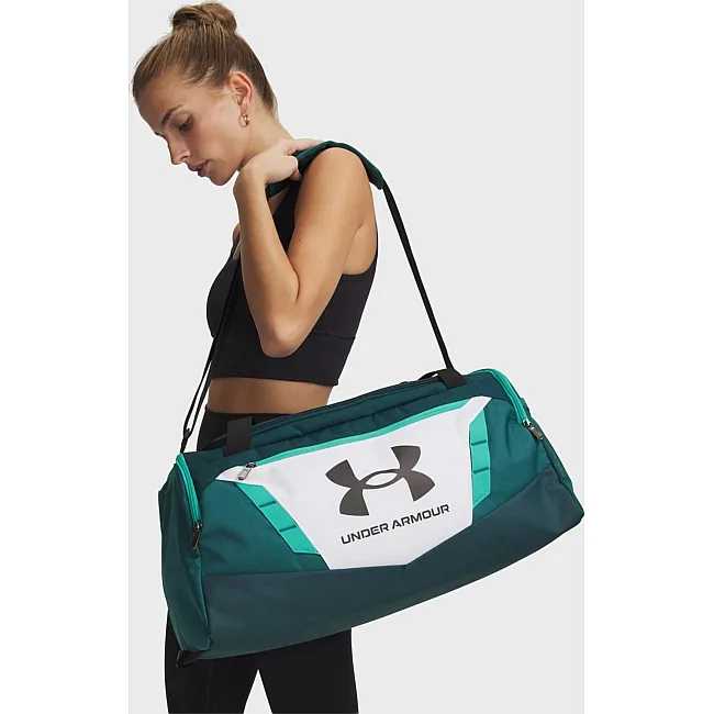 Сумка UNDER ARMOUR Undeniable 5.0 Duffle SM 40L зелений, білий 55 х 25,5 х 27 см