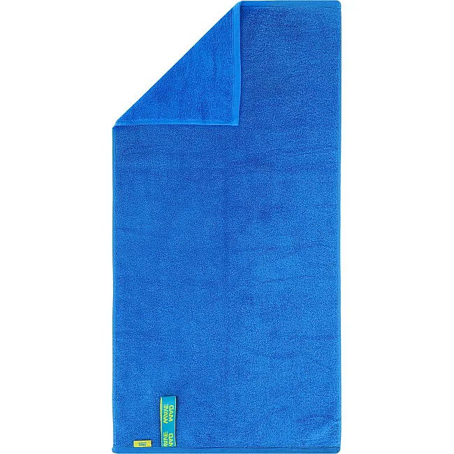 Спортивное полотенце из микрофибры MADWAVE COTTON SOFT TERRY M0762011 (Синий)