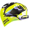 Шапочка для бассейна силиконовая юниорская MADWAVE Raccoon M057102 (Салатовый)