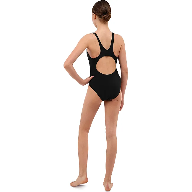 Купальник для детей слитный SP-SPORT PL-6925 6-12лет (Черный-фиолетовый)