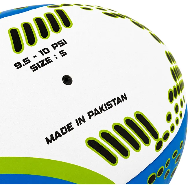 Регбийный мяч SOCCER STAR R-5354-5 (Белый-синий-салатовый)