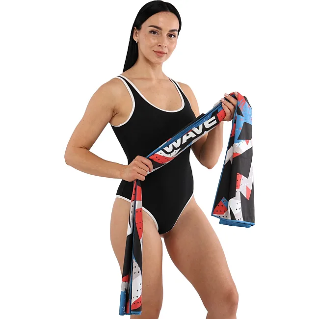 Спортивное полотенце MADWAVE Geometry M076408000W (Разноцветный)