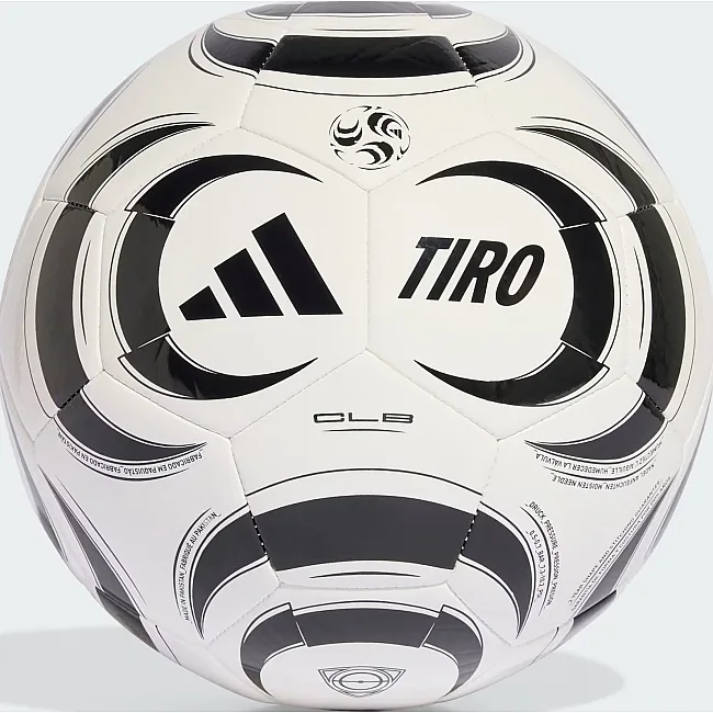 Футбольний м'яч ADIDAS TIRO CLB білий, чорний