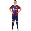 Футбольна форма дитяча із символікою клубу BARCELONA домашня 2024 SP-PLANETA CO-6254 6-14 років
