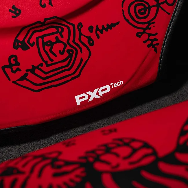 Захист гомілки та стопи Phantom Muay Thai Red