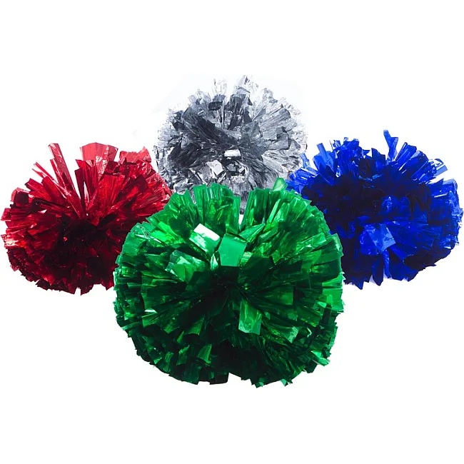 Помпони кулясті Кулі круглі блискучі
 SP-SPORT
 Pom-Poms CH-0352 1шт (Зелений)