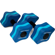 Гантелі для аквафітнесу Aqua Speed AQUAFITNESS Dumbells 5647 синій 11x15x8см