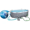 Басейн каркасний овальний 18в1 Bestway 56620, 427 x 250 x 100 см