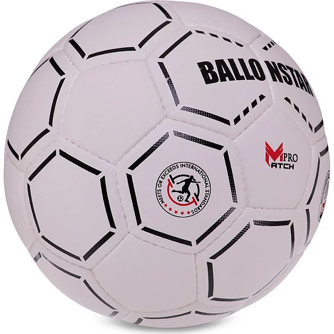 Футбольный мяч
 HYBRID BALLONSTAR FB-3130 см
 №5 PU