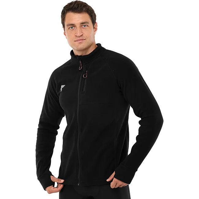Спортивна кофта
 на блискавці флісова JOMA

 EXPLORER 104229-100 (Чорний)