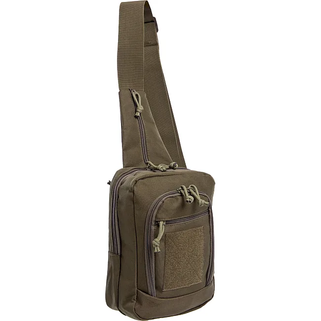 Сумка-слинг тактическая
 SILVER KNIGHT YQS-224
 25x19x8см 4л (Оливковый)