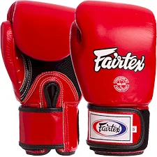 Перчатки для бокса кожаные FAIRTEX BGV1 10-18унций (Красный)