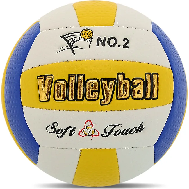 Волейбольный мяч
 сувенирный SP-SPORT
 VOLLEYBALL VB-1291 №2 (Белый-желтый-синий)