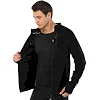 Спортивна кофта
 на блискавці флісова JOMA

 EXPLORER 104229-100 (Чорний)