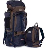 Туристический рюкзак
 2в1 COLOR LIFE 159 90+10л (Красный-синий)
