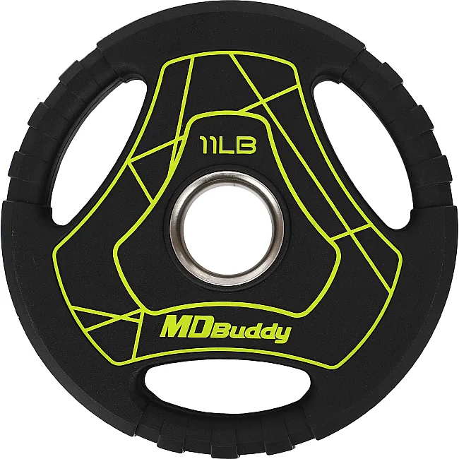 Млинець для штанги поліуретановий
 MD Buddy TA-9647-5 51мм 5кг