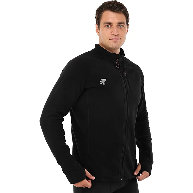 Спортивна кофта
 на блискавці флісова JOMA

 EXPLORER 104229-100 (Чорний)