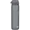 Бутылка для воды ION8 1000мл. (ЭКО бутылка) BPA Free, Grey