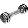 Гантель цельная стальная хромированная ZELART FI-2622-2 1шт 2кг хром