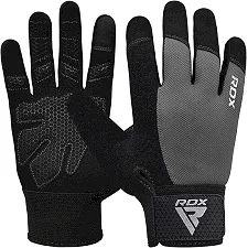 Перчатки для фитнеса RDX W1 Full Finger Plus Grey