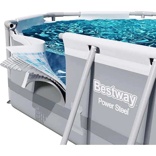 Басейн каркасний овальний 18в1 Bestway 56620, 427 x 250 x 100 см