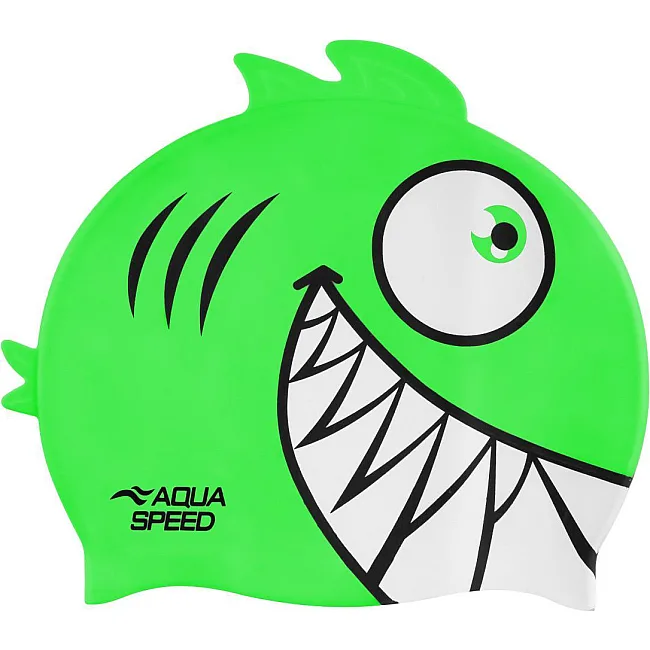 Детская шапочка для плавания Aqua Speed ZOO Pirana 9699