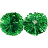 Помпони кулясті Кулі круглі блискучі SP-SPORT Pom-Poms CH-0352 1шт (Зелений)