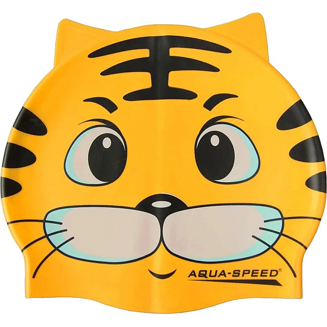 Шапочка для плавання дитяча Aqua Speed ​​ZOO CAT 5529 кіт