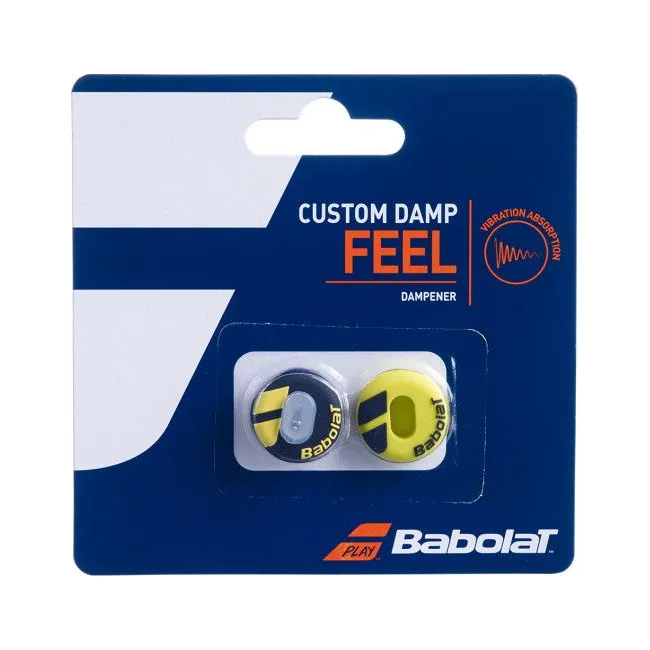 Тенісний віброгасник Babolat Custom Damp 2 black/yellow