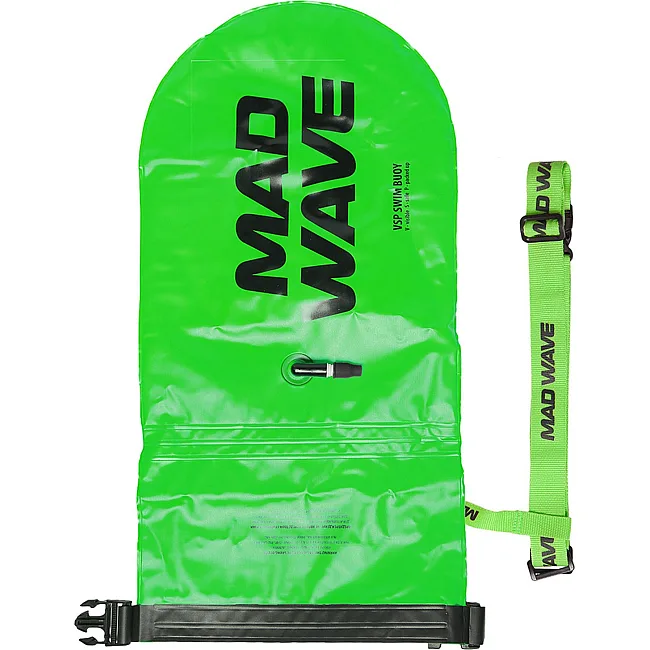 Сигнальный надувной буй MADWAVE
 M2040010 VSP Swim Buoy (Зеленый)