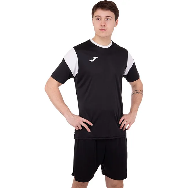 Футбольная форма
 комплект футболка и шорты JOMA

 PHOENIX 102741-102 4XS-XXL (Черный-белый)