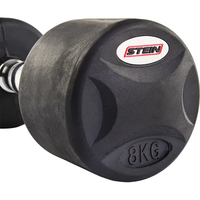 Гантель обрезиненная Stein 8 кг