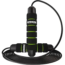 Скакалка скоростная RDX SKIPPING ROPE STEEL COATED CABLE W1 Green