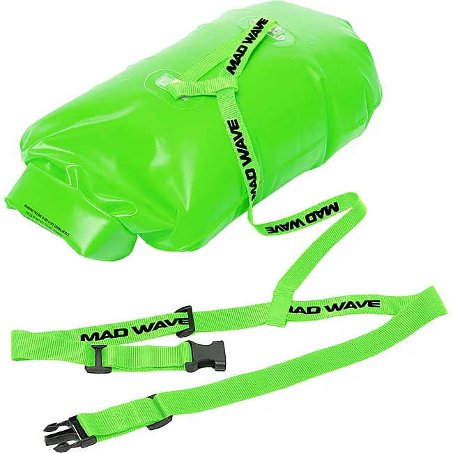 Сигнальный надувной буй MADWAVE
 M2040010 VSP Swim Buoy (Зеленый)