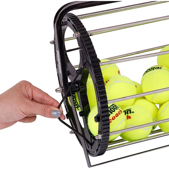 Машина-корзина для сбора теннисных мячей TENNIS BALL CART на 60 мячей TELOON T115-60