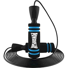 Скакалка скоростная PowerPlay 4213 Jump Rope Черно/Синяя 3м.