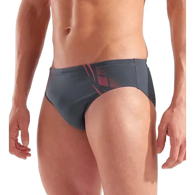 Плавки-сліпи для чоловіків Arena POSEIDONIA SWIM BRIEFS сірий, рожевий