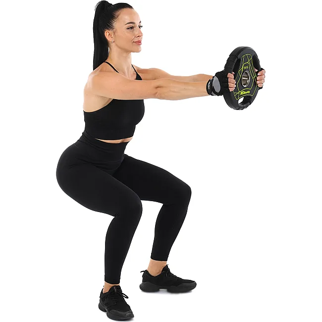 Млинець для штанги поліуретановий
 MD Buddy TA-9647-5 51мм 5кг
