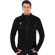 Спортивная кофта на молнии флисовая JOMA EXPLORER 104229-100 (Черный)