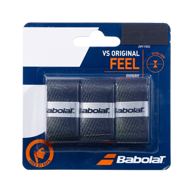 Обмотка ракетка Babolat VS Original X 3 BLACK/FLUO YELLOW