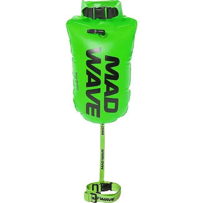 Сигнальный надувной буй MADWAVE
 M2040010 VSP Swim Buoy (Зеленый)