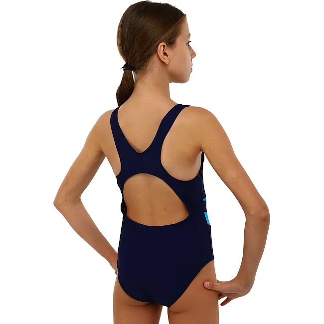 Купальник для детей слитный
 SP-SPORT

 PL-2390 6-12лет (Темно-синий-голубой)