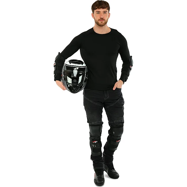 Комплект мотозащиты наколенники и налокотники PRO BIKER HX-P01