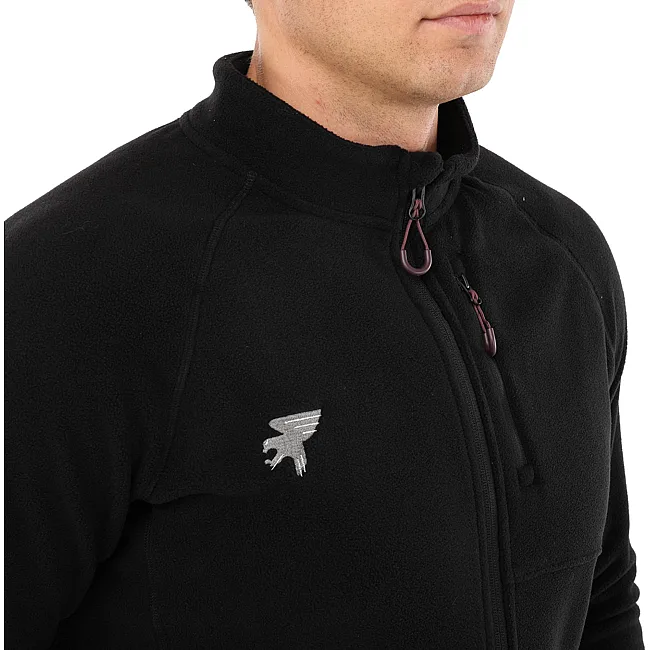 Спортивна кофта
 на блискавці флісова JOMA

 EXPLORER 104229-100 (Чорний)